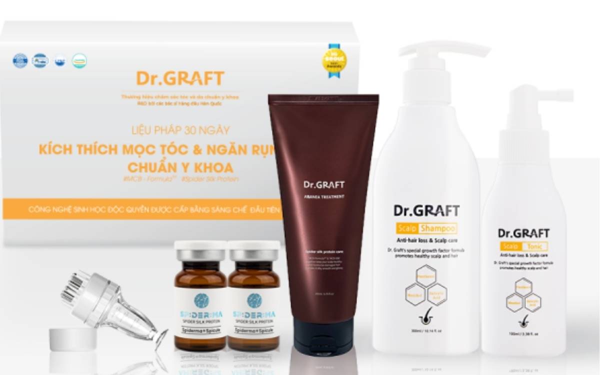 Bộ sản phẩm Dr. Graft chăm sóc toàn diện