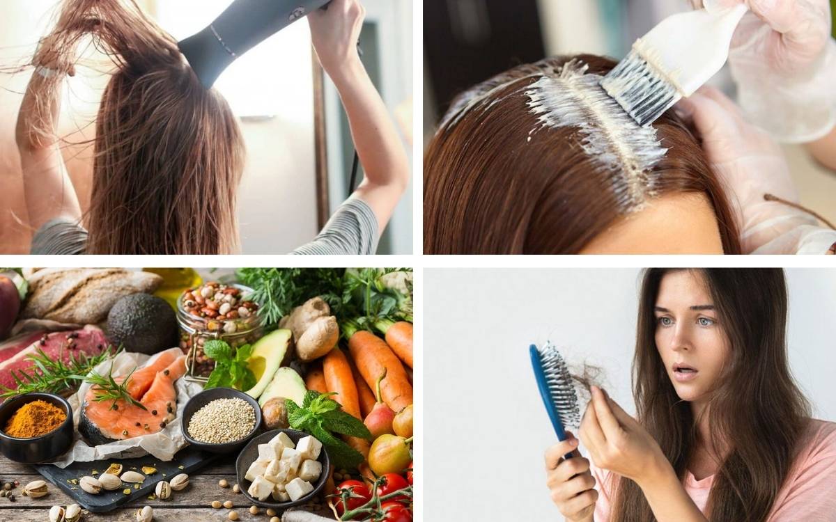 Có nhiều nguyên nhân khiến tóc khô xơ và hư tổn