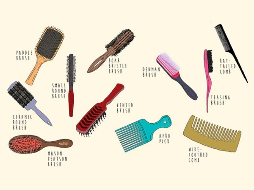 Lựa chọn đúng loại lược chải tóc giúp tóc bạn phục hồi nhanh hơn
