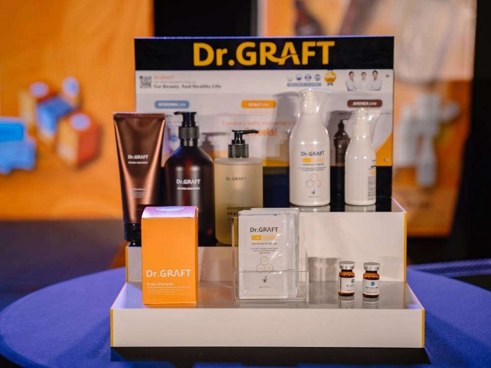 Những dòng sản phẩm của Dr. Graft hiện đang được phân phối tại thị trường Việt Nam