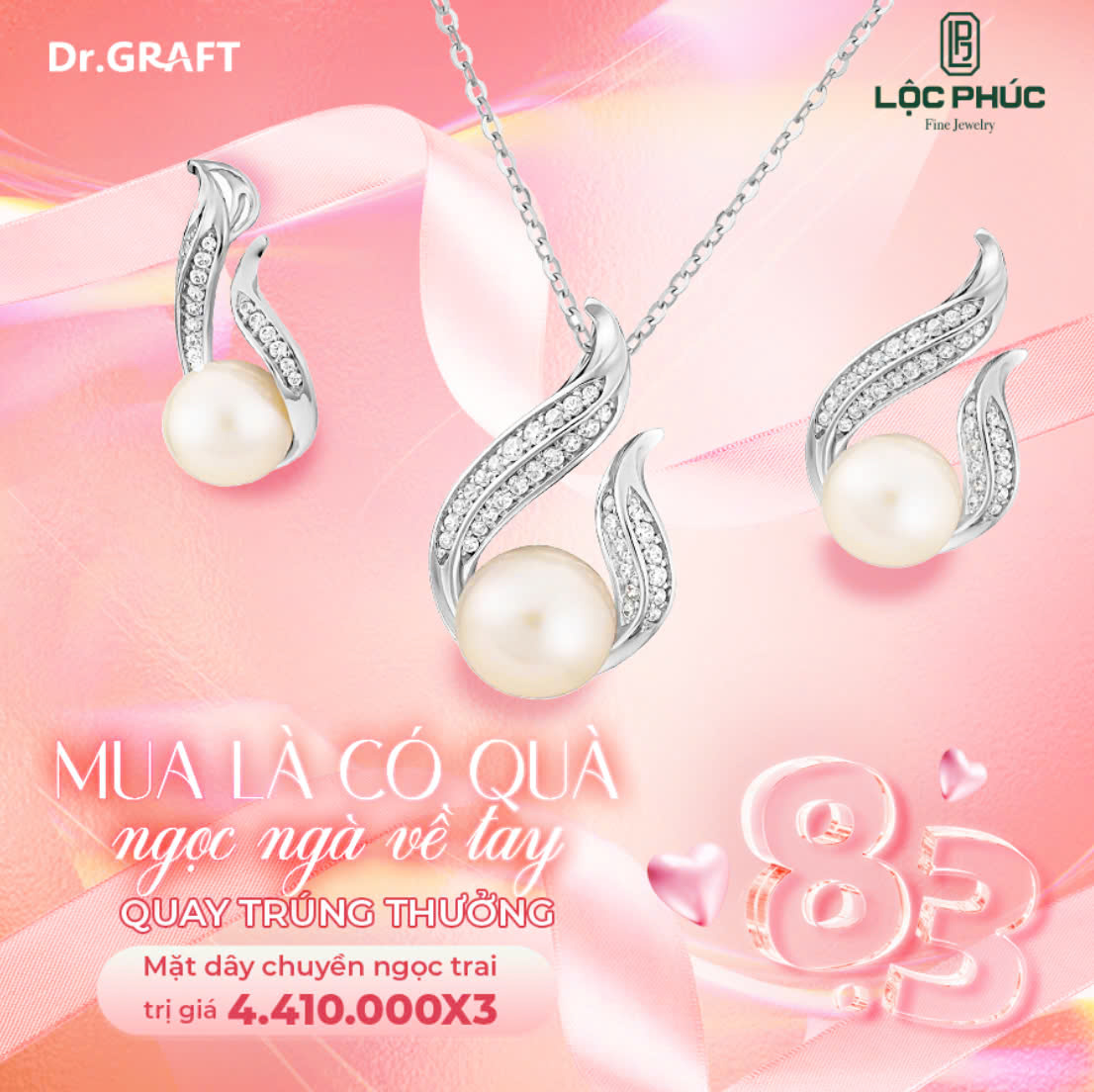 Mặt dây chuyền ngọc trai