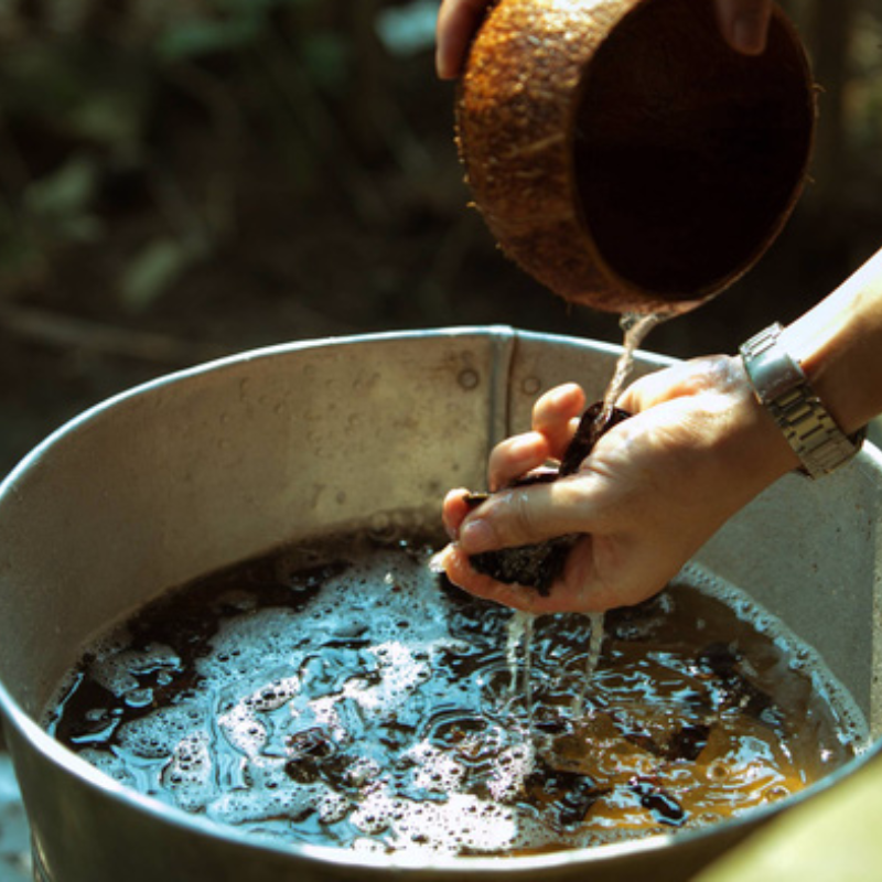 Nước bồ kết đun