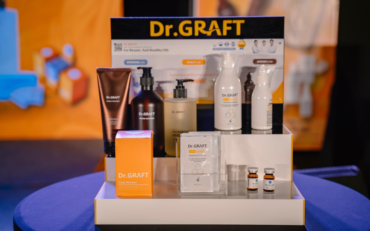 Những dòng sản phẩm của Dr. Graft hiện đang được phân phối tại thị trường Việt Nam